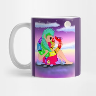 Crystal fairy and snake friend Mug